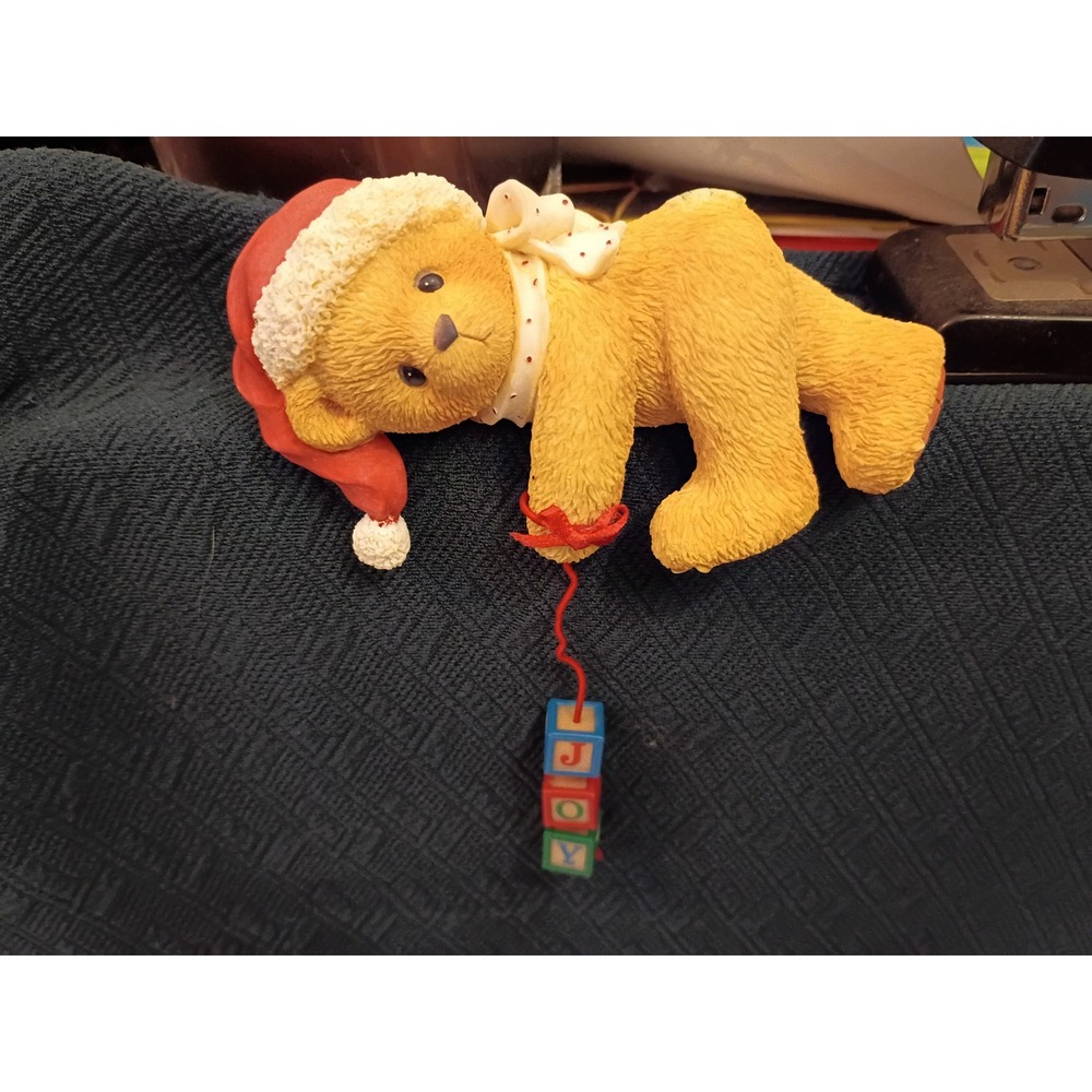 Cherished Teddies Jolene Dropping You A Holiday Greeting 176133 1996 Enesco